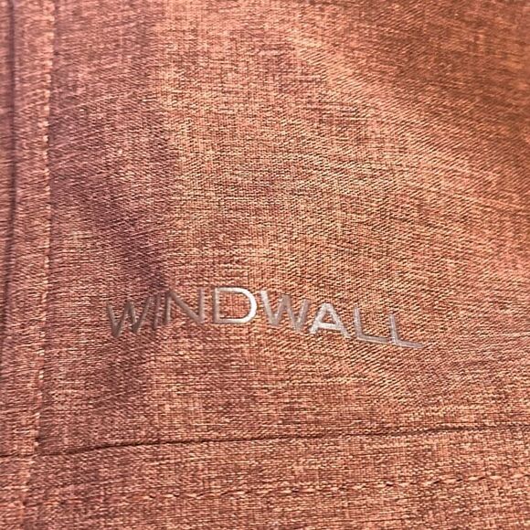 The North Face Jacket Women's Size Small Red Full Zip Windwall Soft Shell - Picture 10 of 10